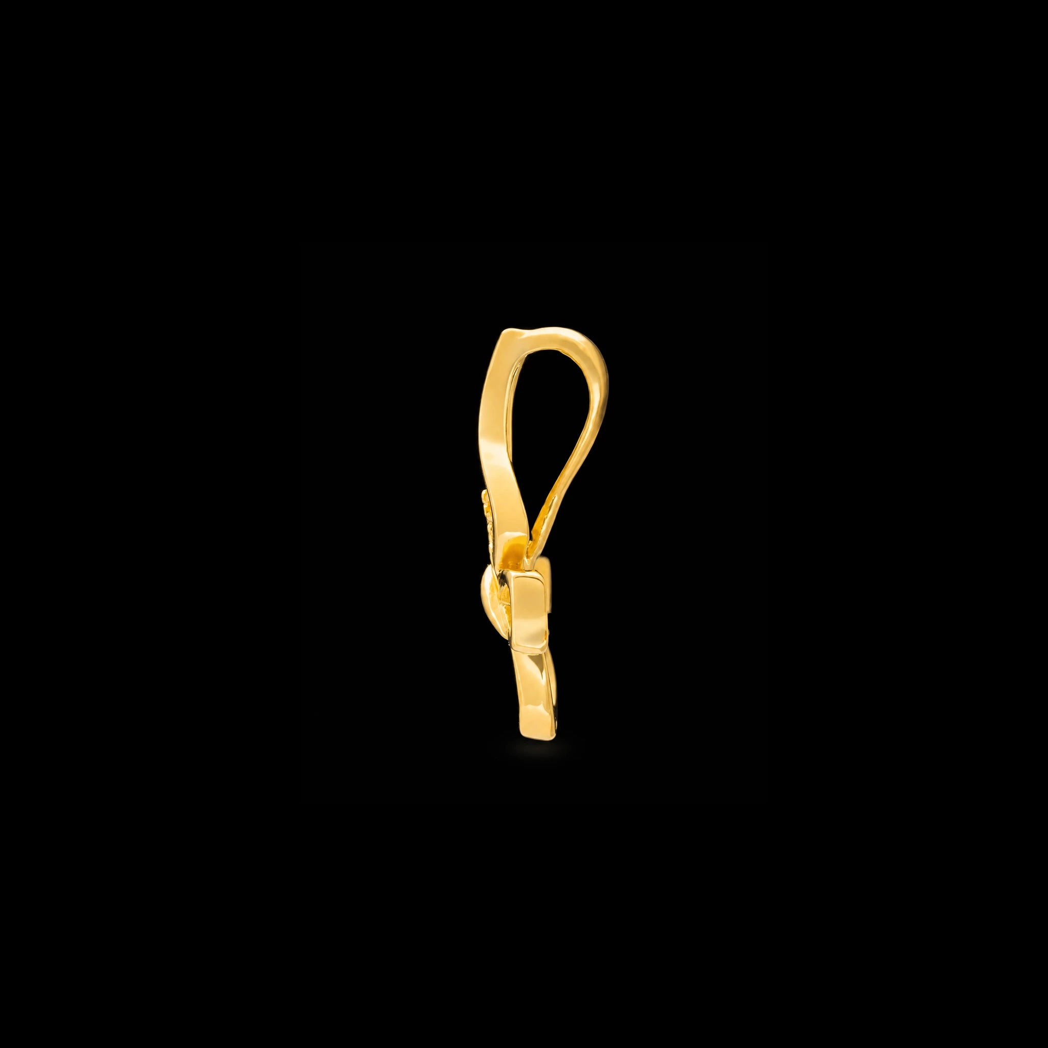 24CT Gold Layered Butterfly Pendant PSLT391W-09