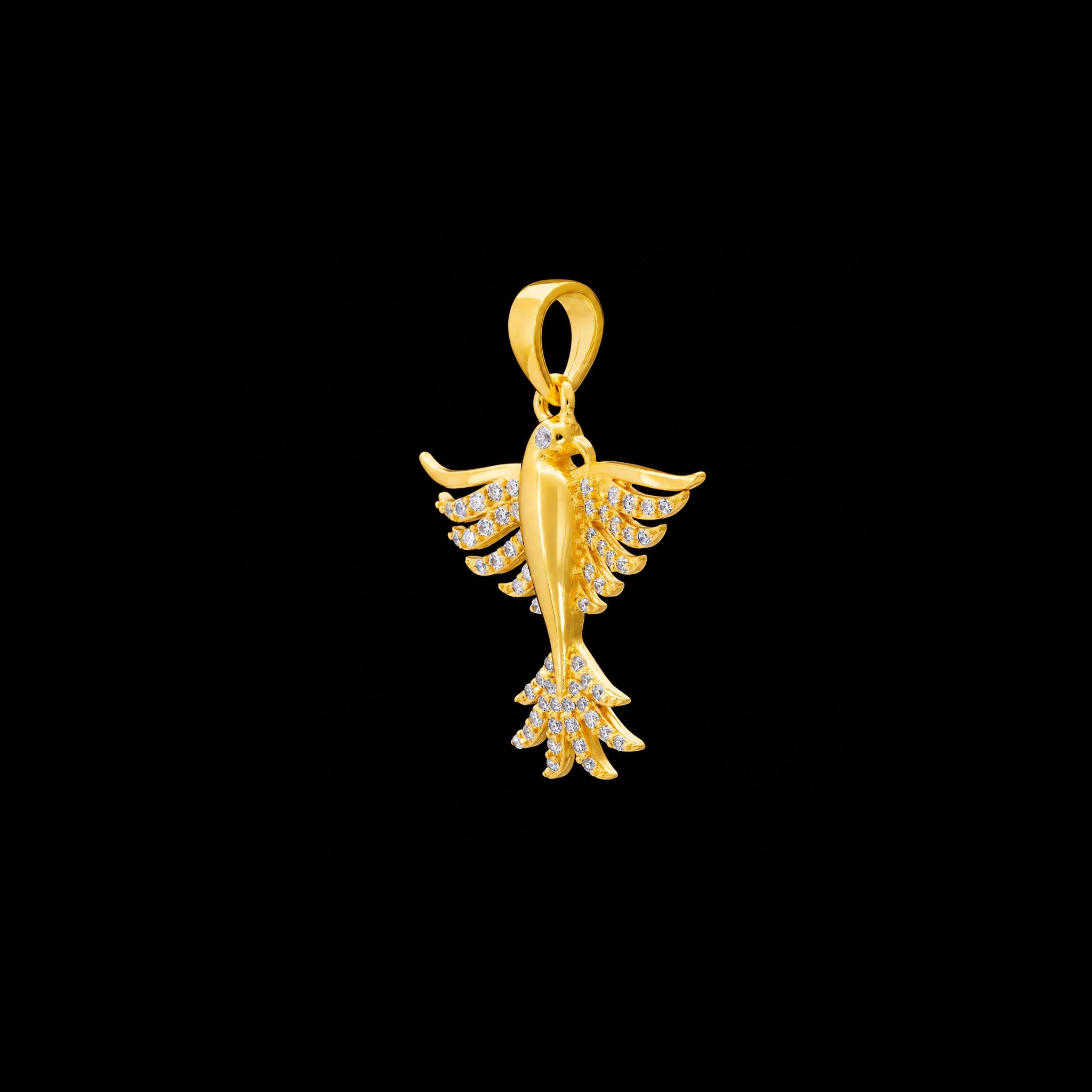 Golden Stone Pendant PSLT39W-051
