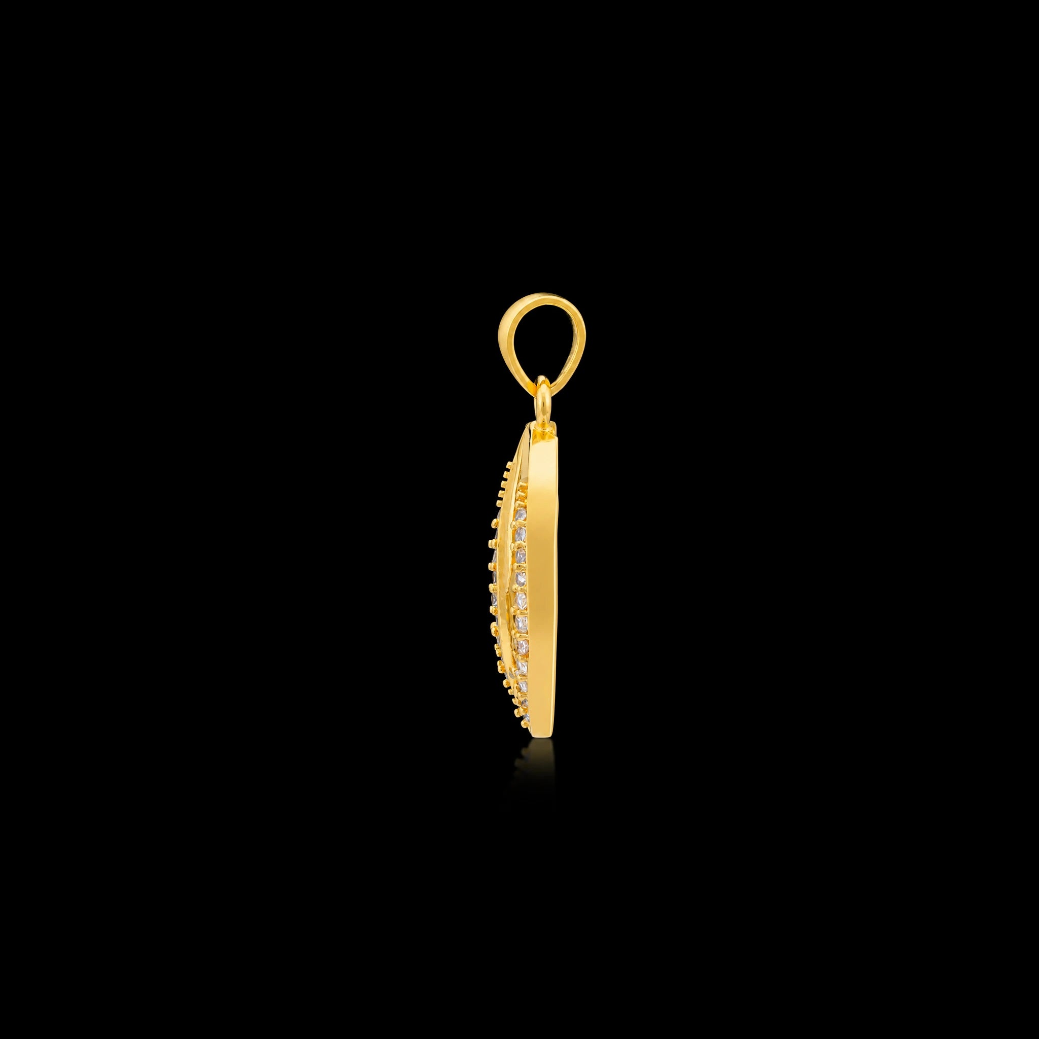 Golden Stone Pendant PSLT100W-031