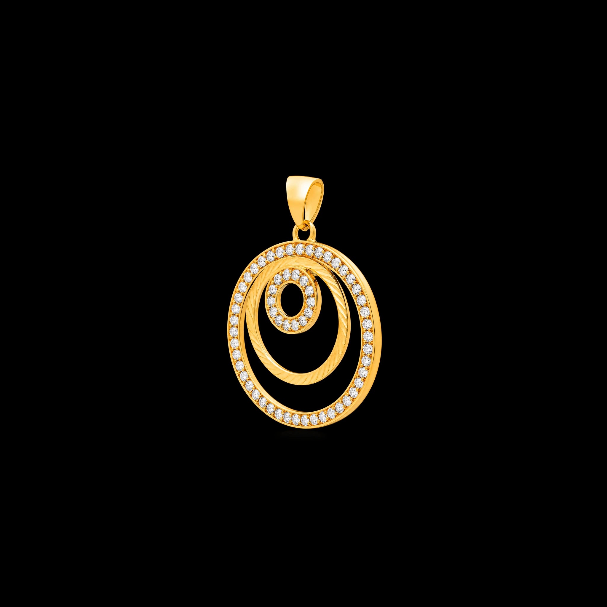 Golden Stone Pendant PSLT100W-071