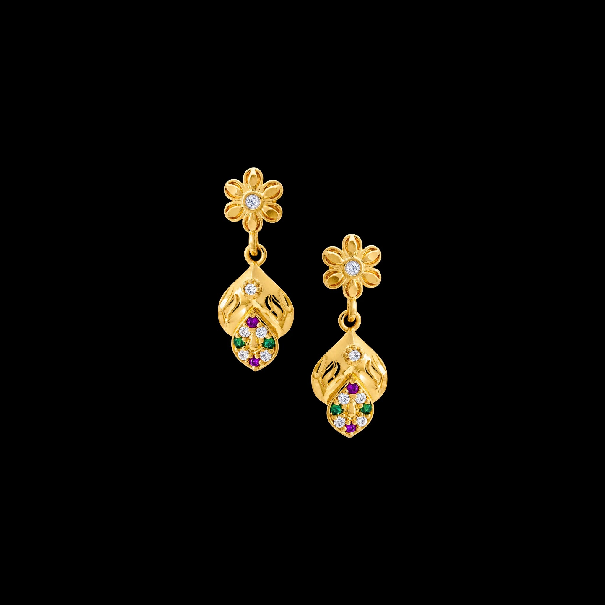 Stone Hanging Stud PSHST302WRG-041