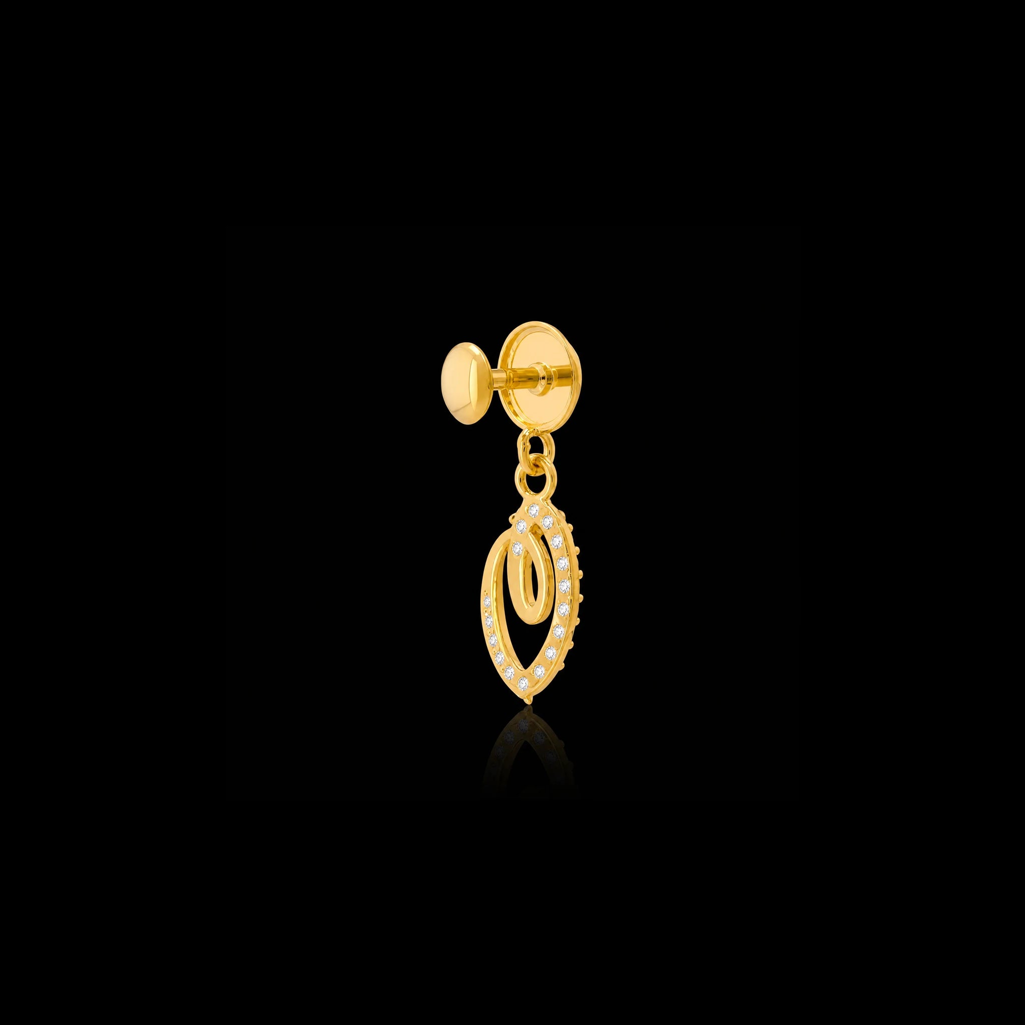 Stone Hanging Stud PSHST279WR-001