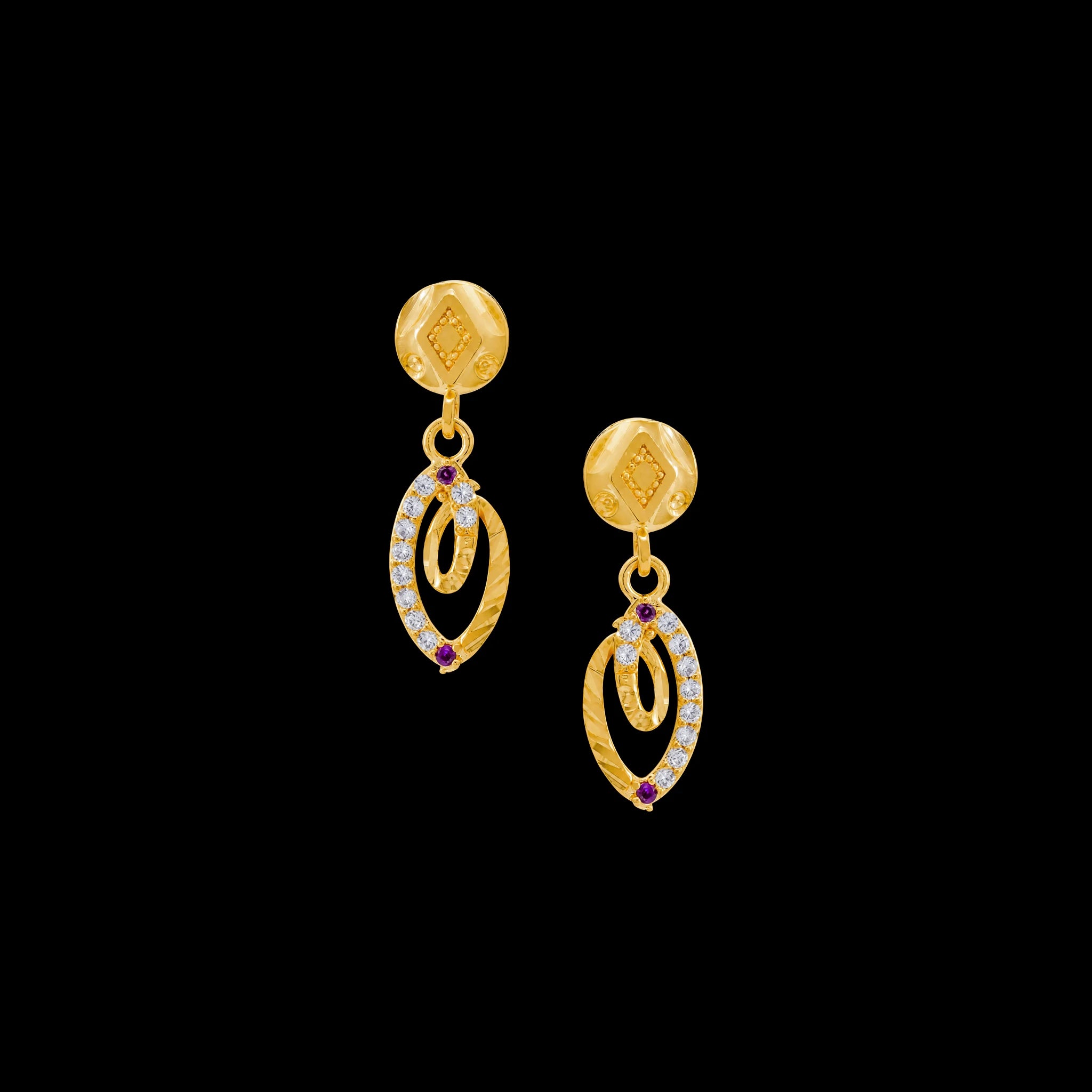 Stone Hanging Stud PSHST279WR-001