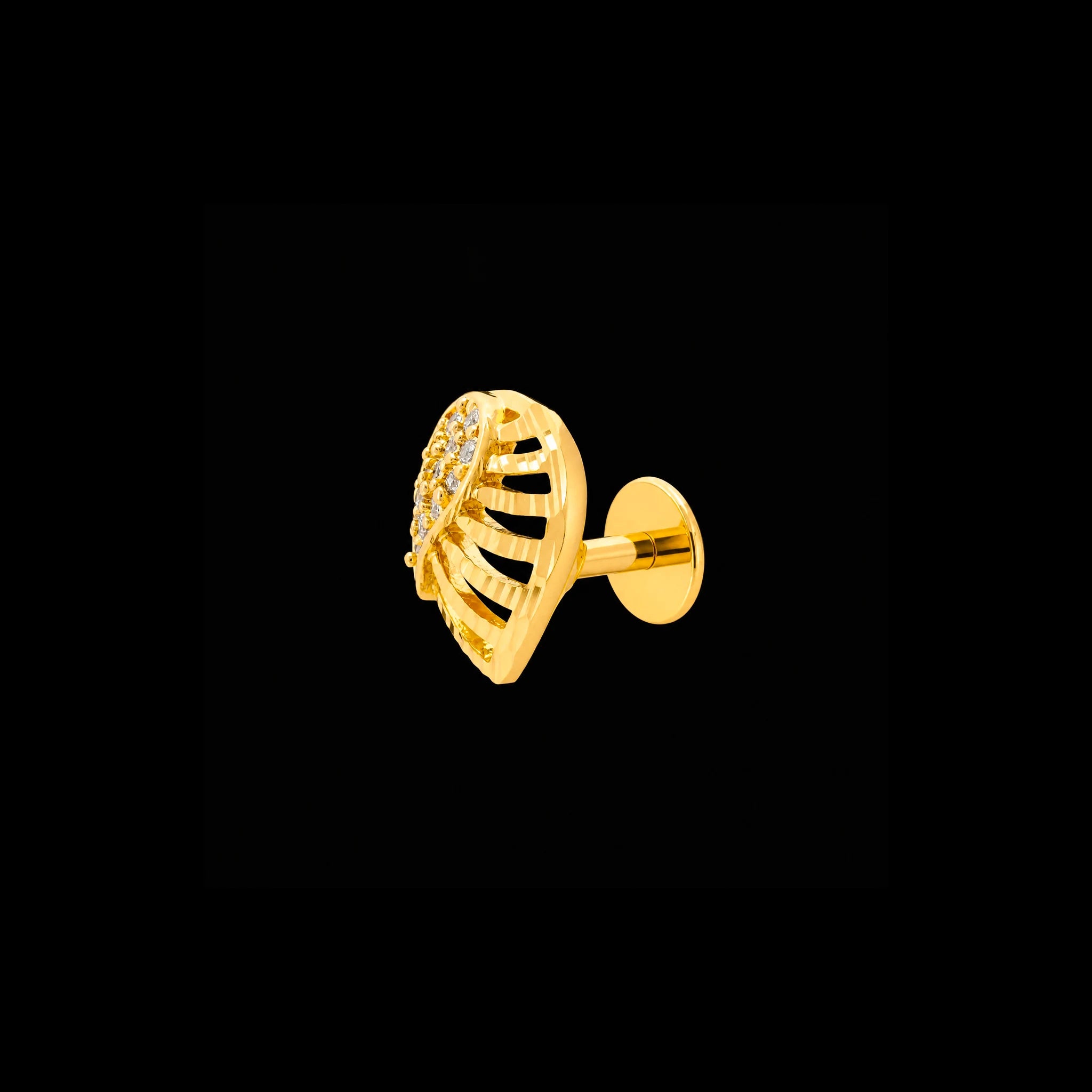 Stone stud PSST594W-001