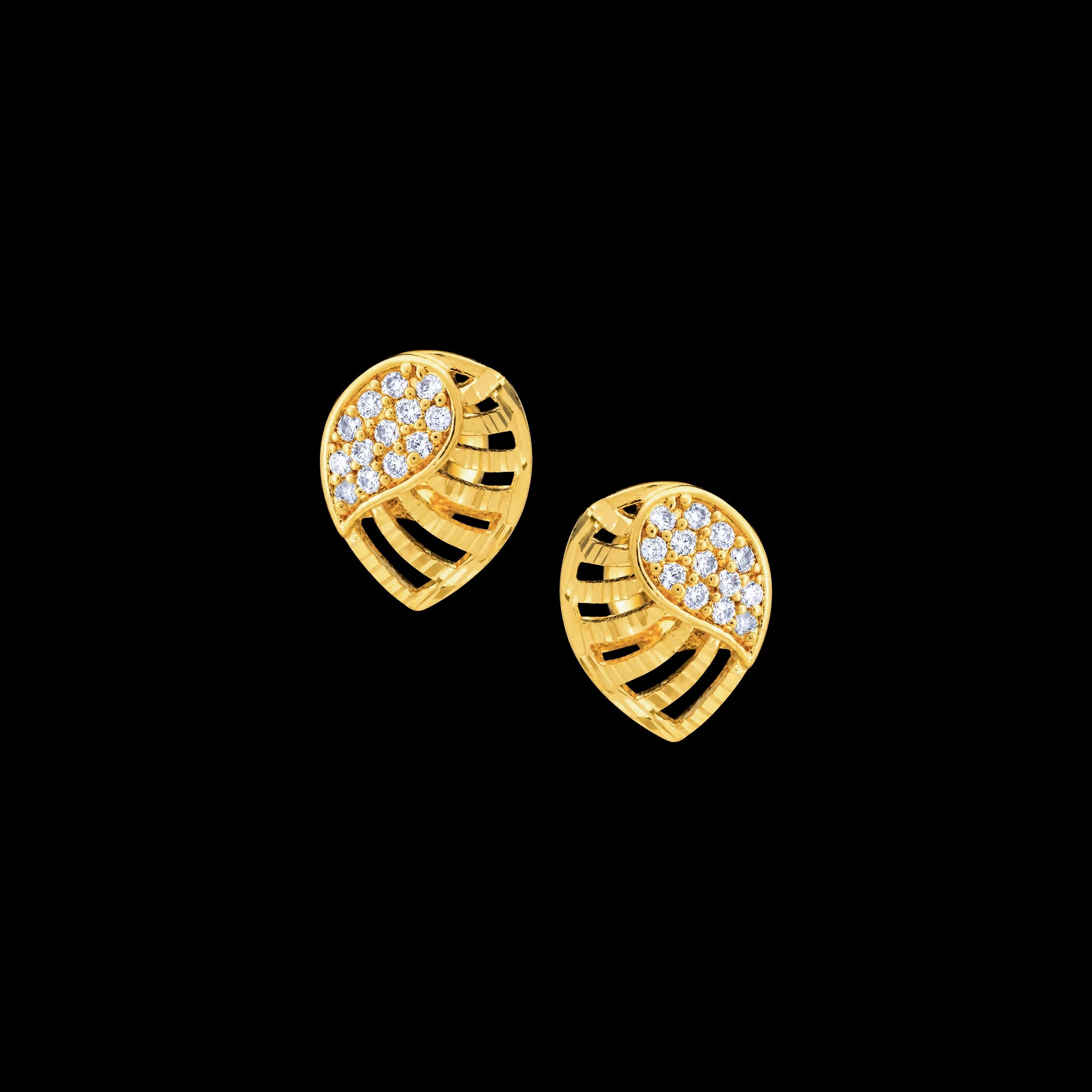 Stone stud PSST594W-001