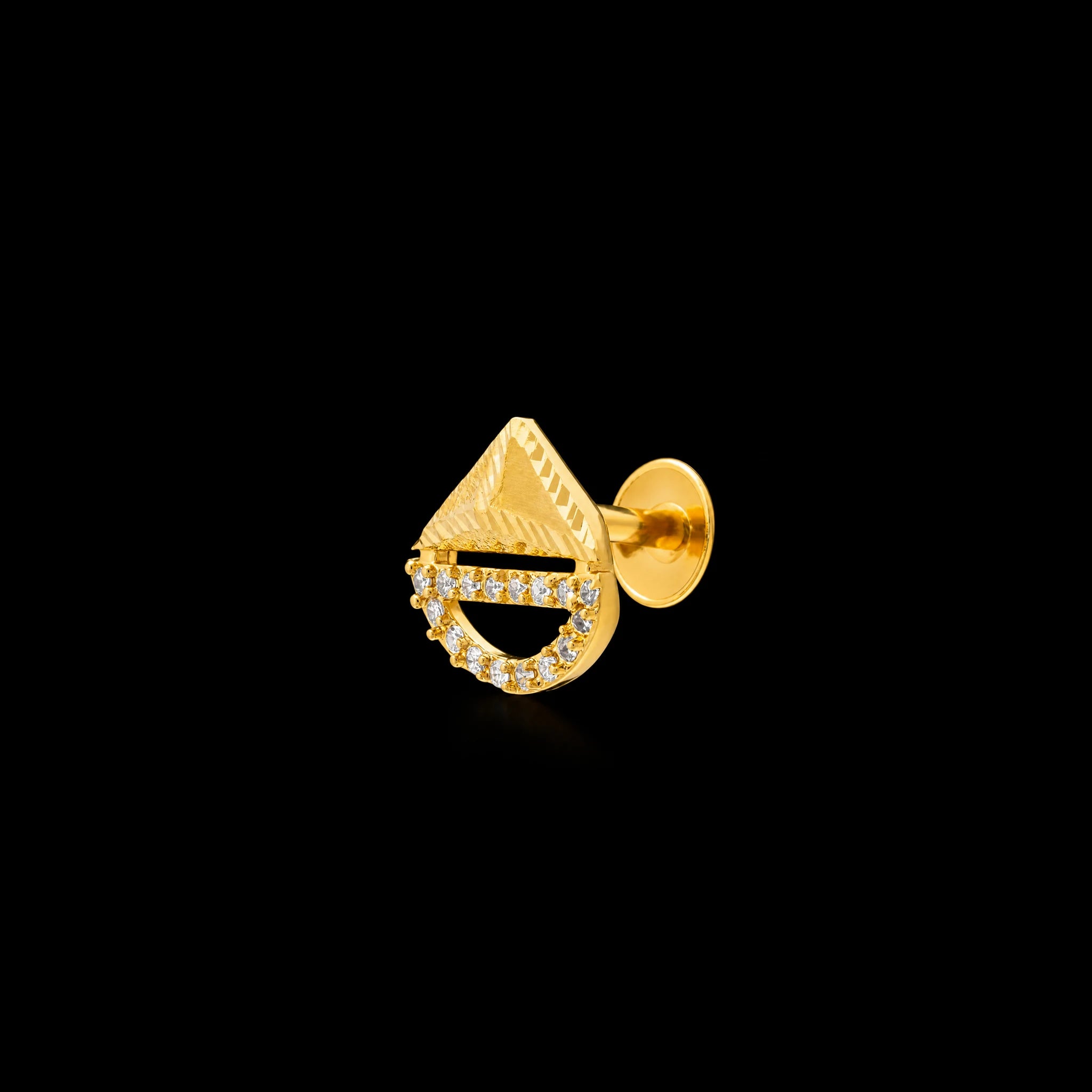 Stone Earring PSST577W-001