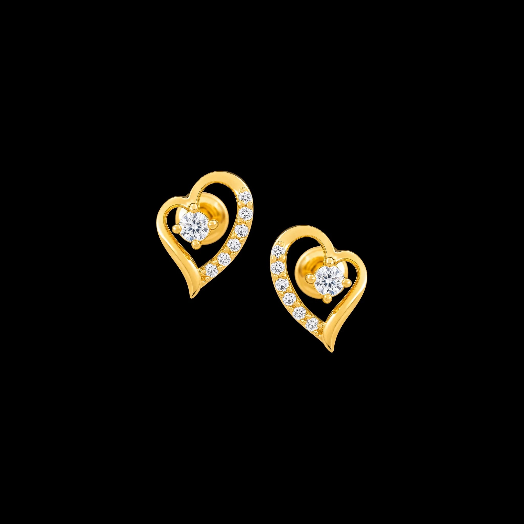 Stone Earring PSST579W-001