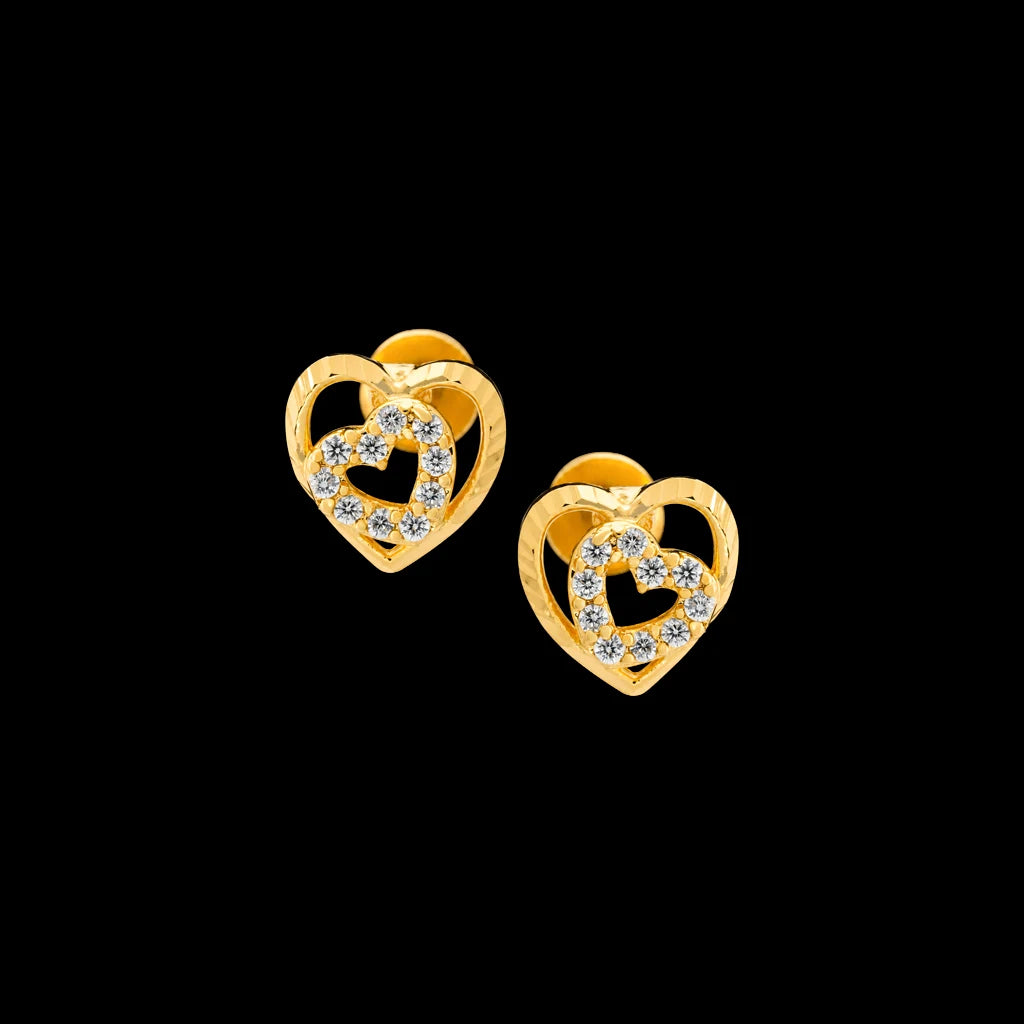 Stone stud PSST591W-001