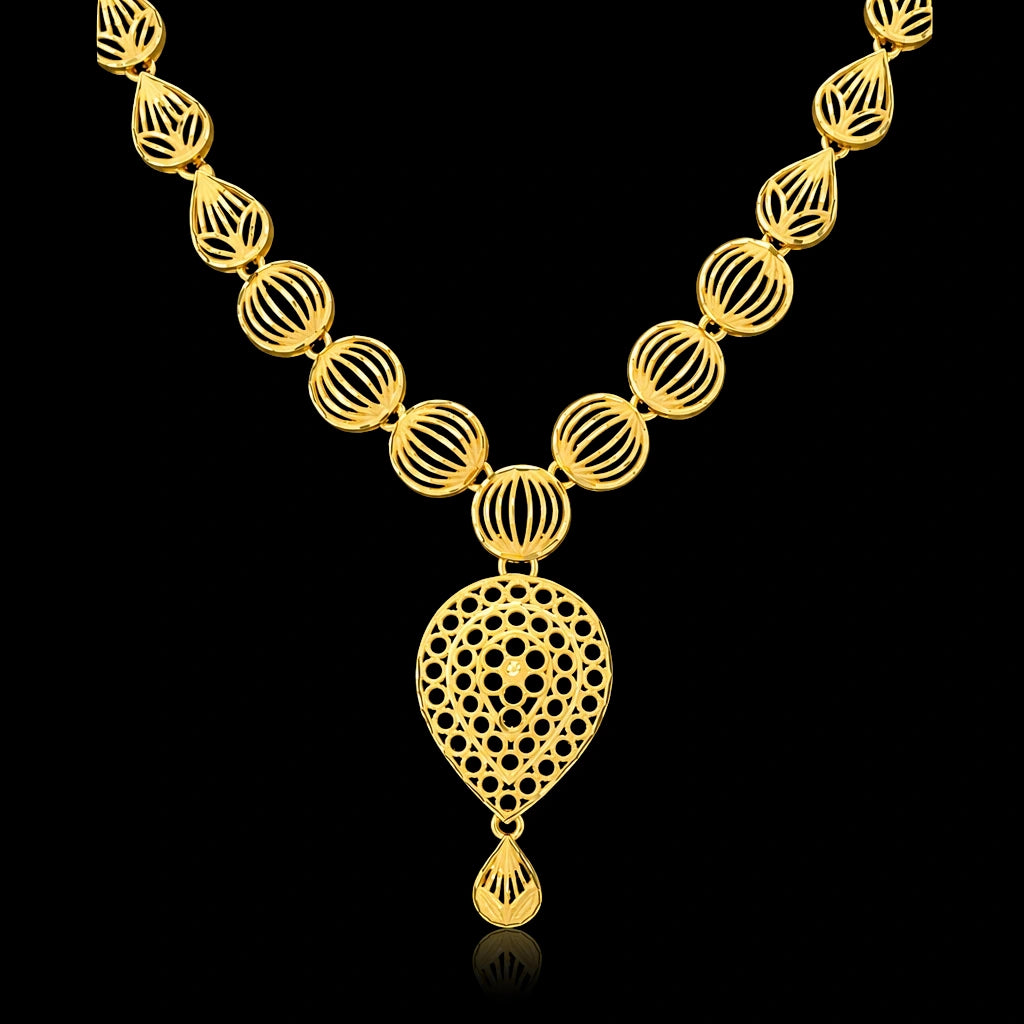 Golden Necklace PGNS77-035