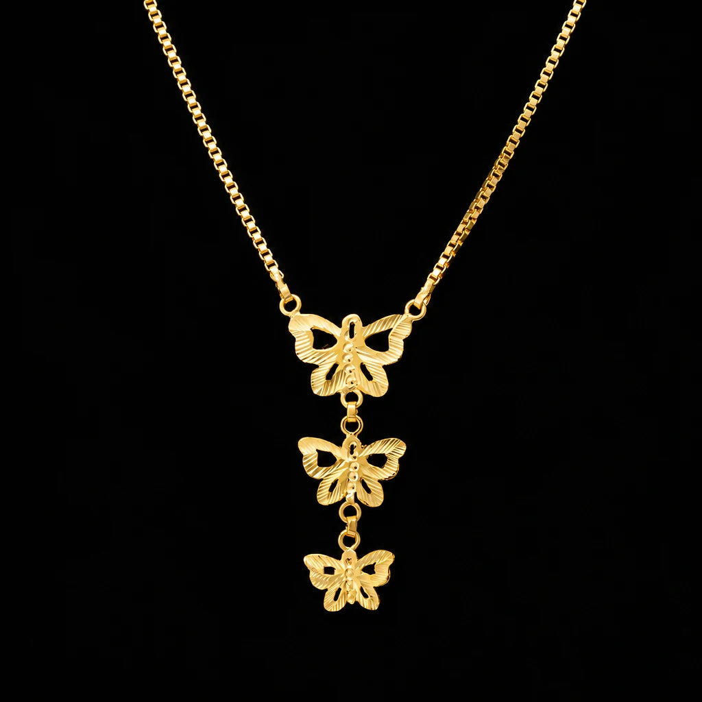 Golden Necklace PGNS33-084