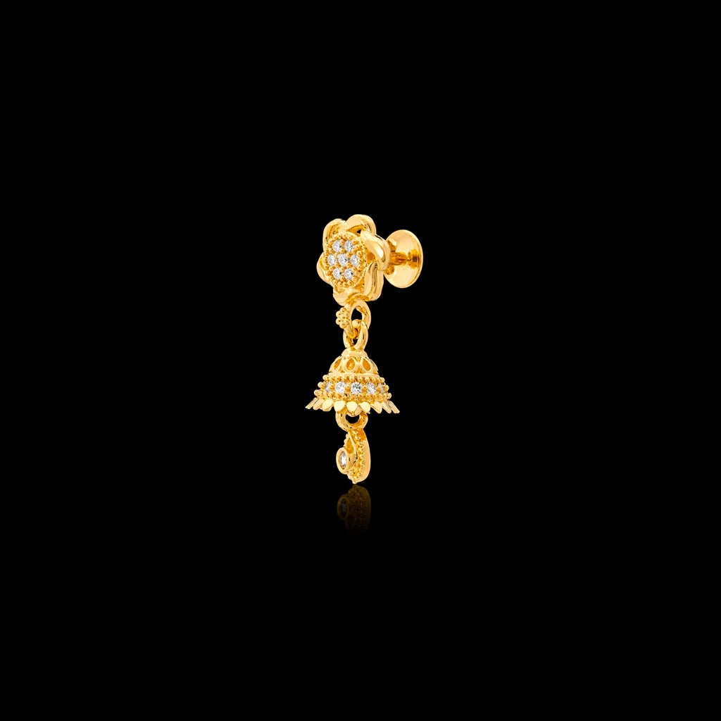 Stone Jumkka Hanging Stud PSJST192W-041