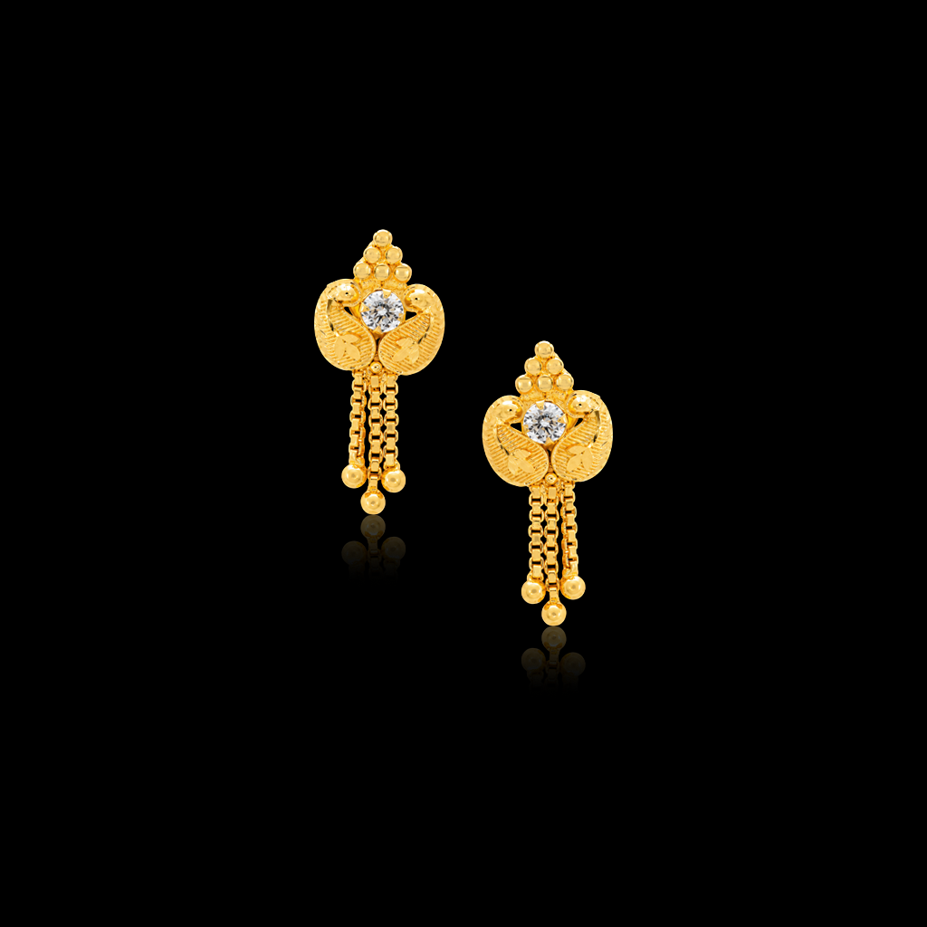 Stone Hanging Stud PSHST49W-09