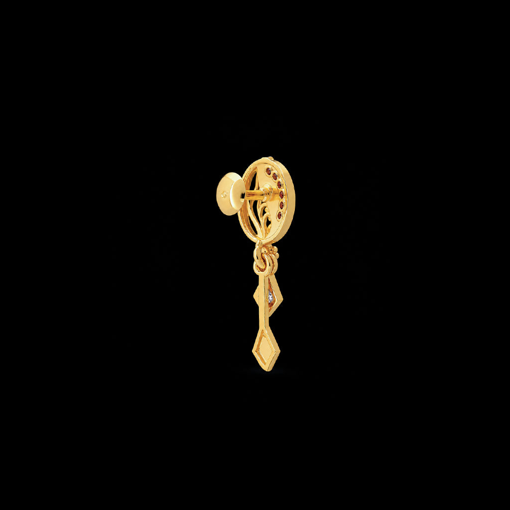 Stone Hanging Stud PSHST286WR-001