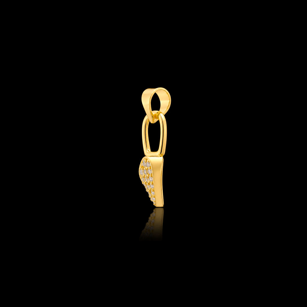 24CT Gold Layered Pendant PSLT22W-021