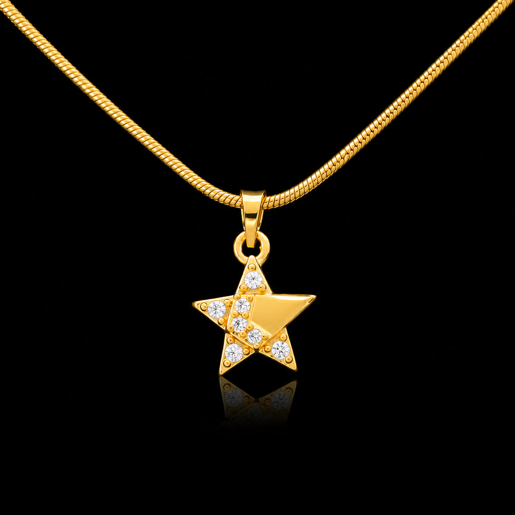 24CT Gold Layered Pendant