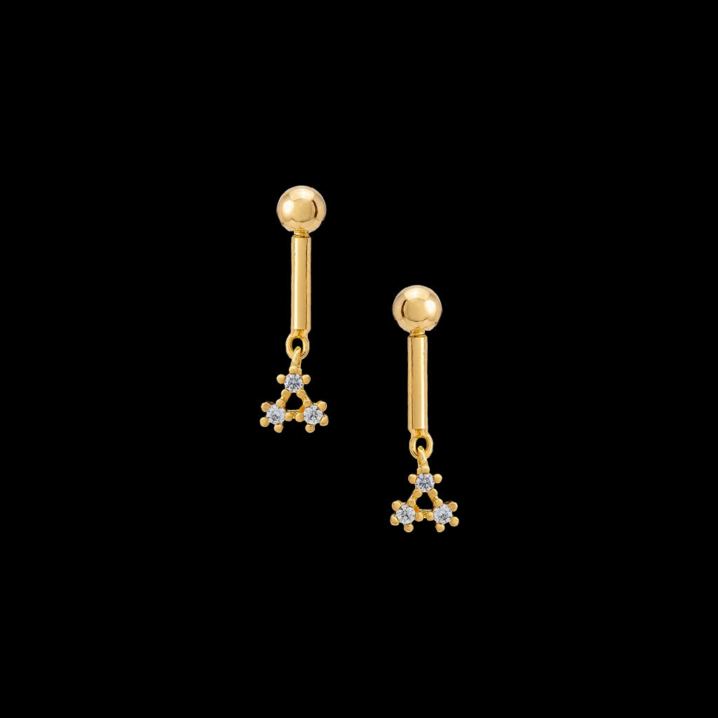 Bugadi Stud Earring PSBDST7W-001