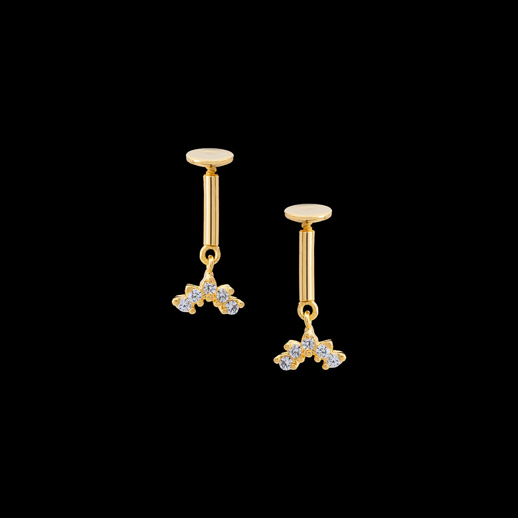 Bugadi Stud Earring PSBDST3W-001