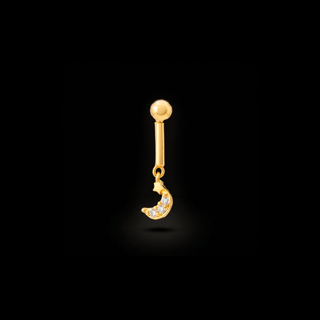 Bugadi Stud Earring PSBDST5W-001