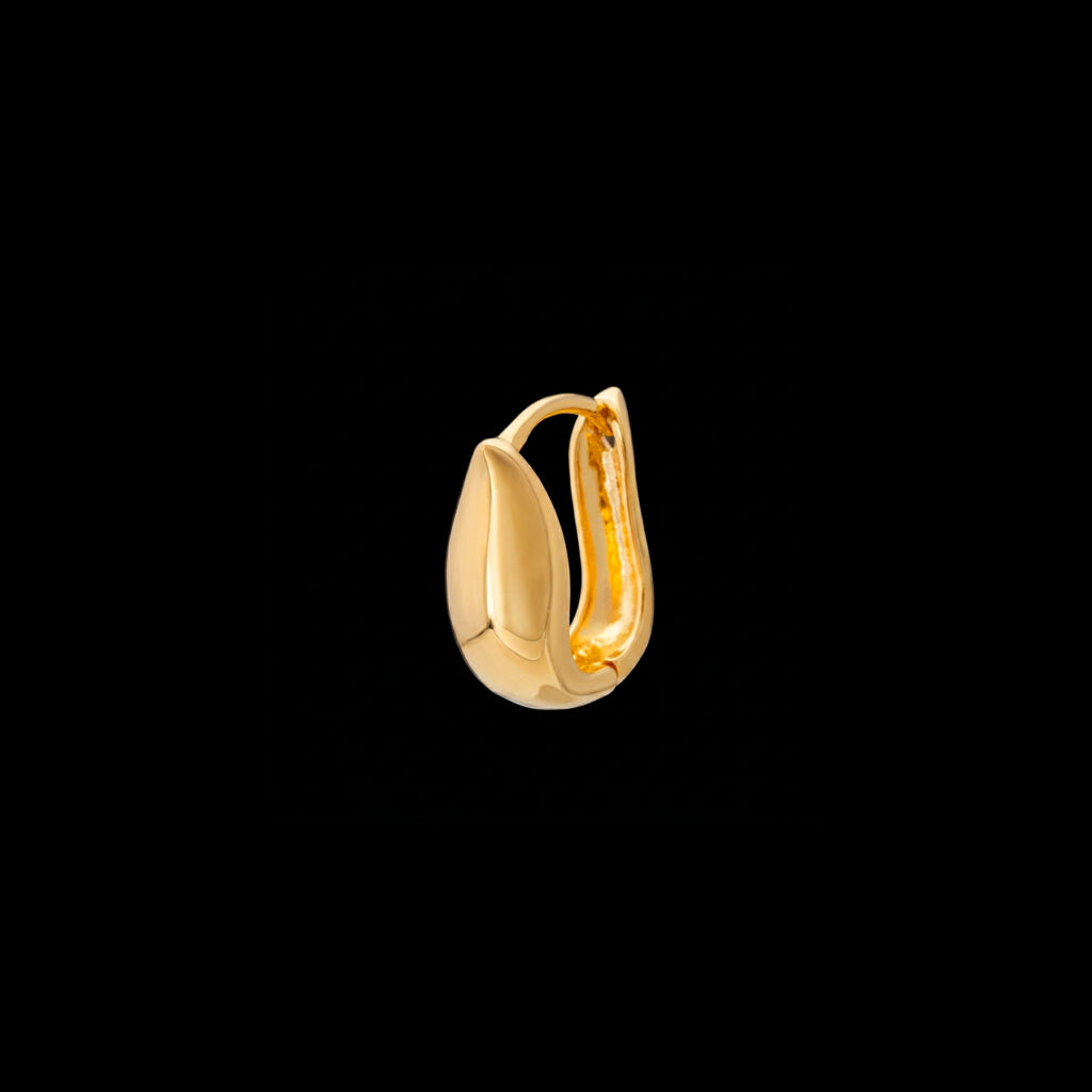 Golden Hoop Earring PGRST7-041