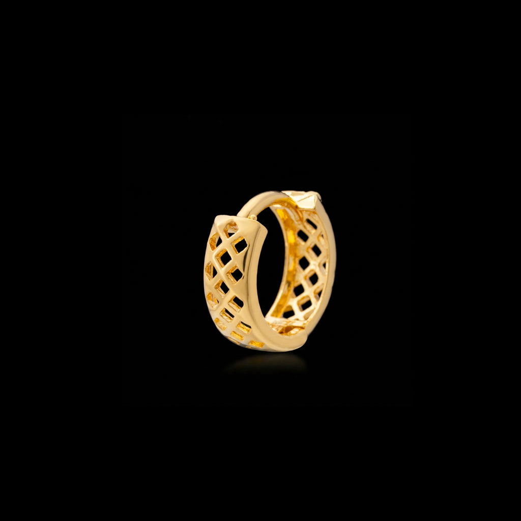 Golden Hoop Earring PGRST17-001