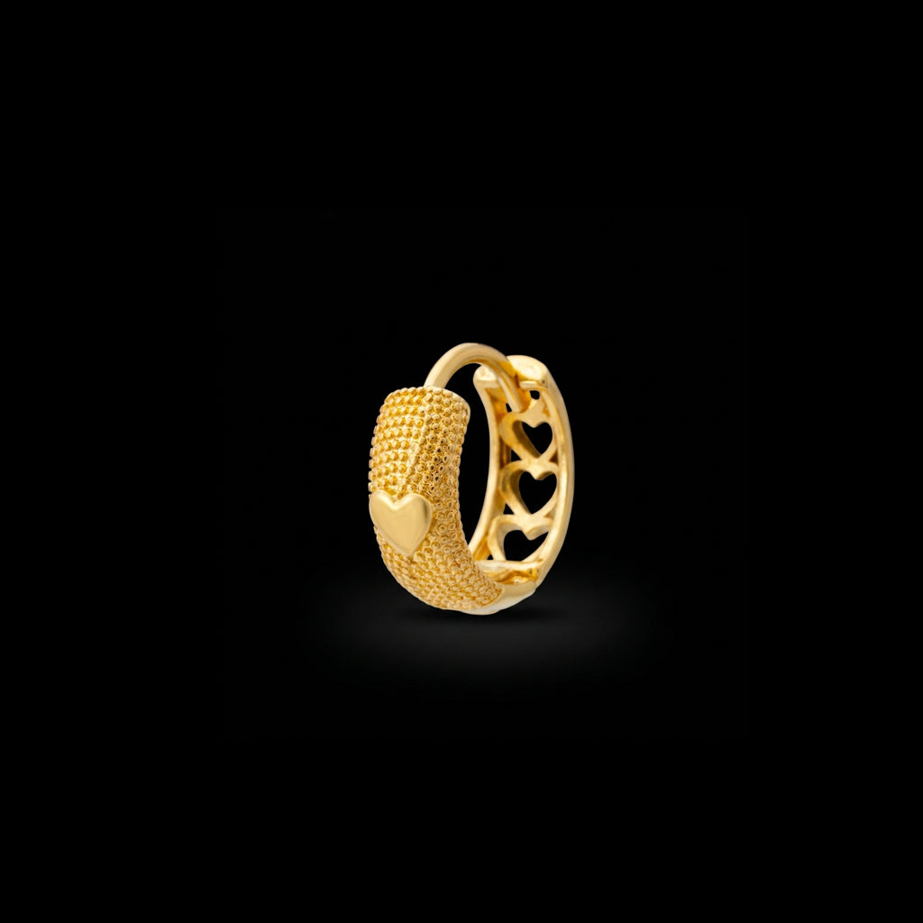 Golden Hoop Earring PGRST39-09