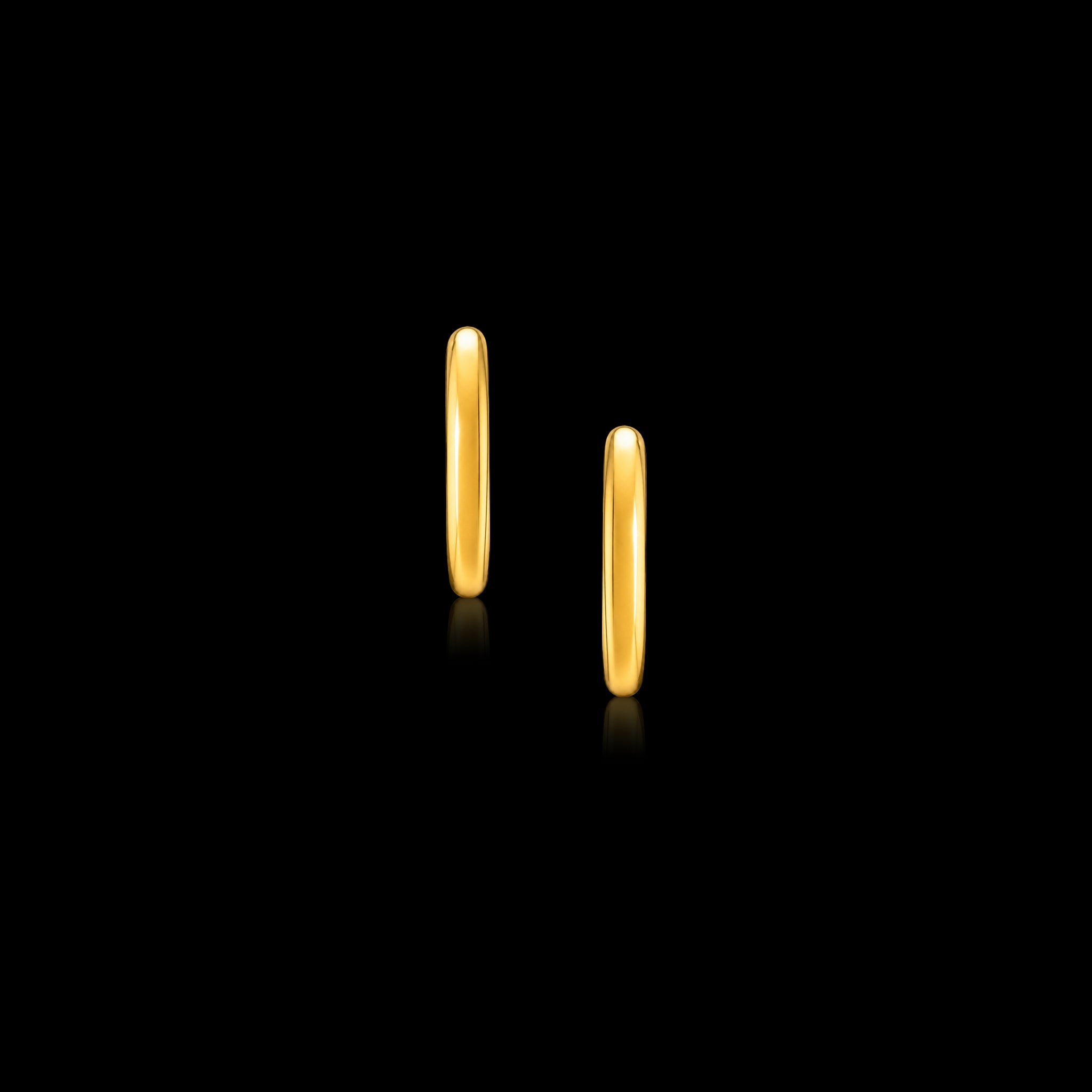 Golden Hoop Earring PGRST58-07