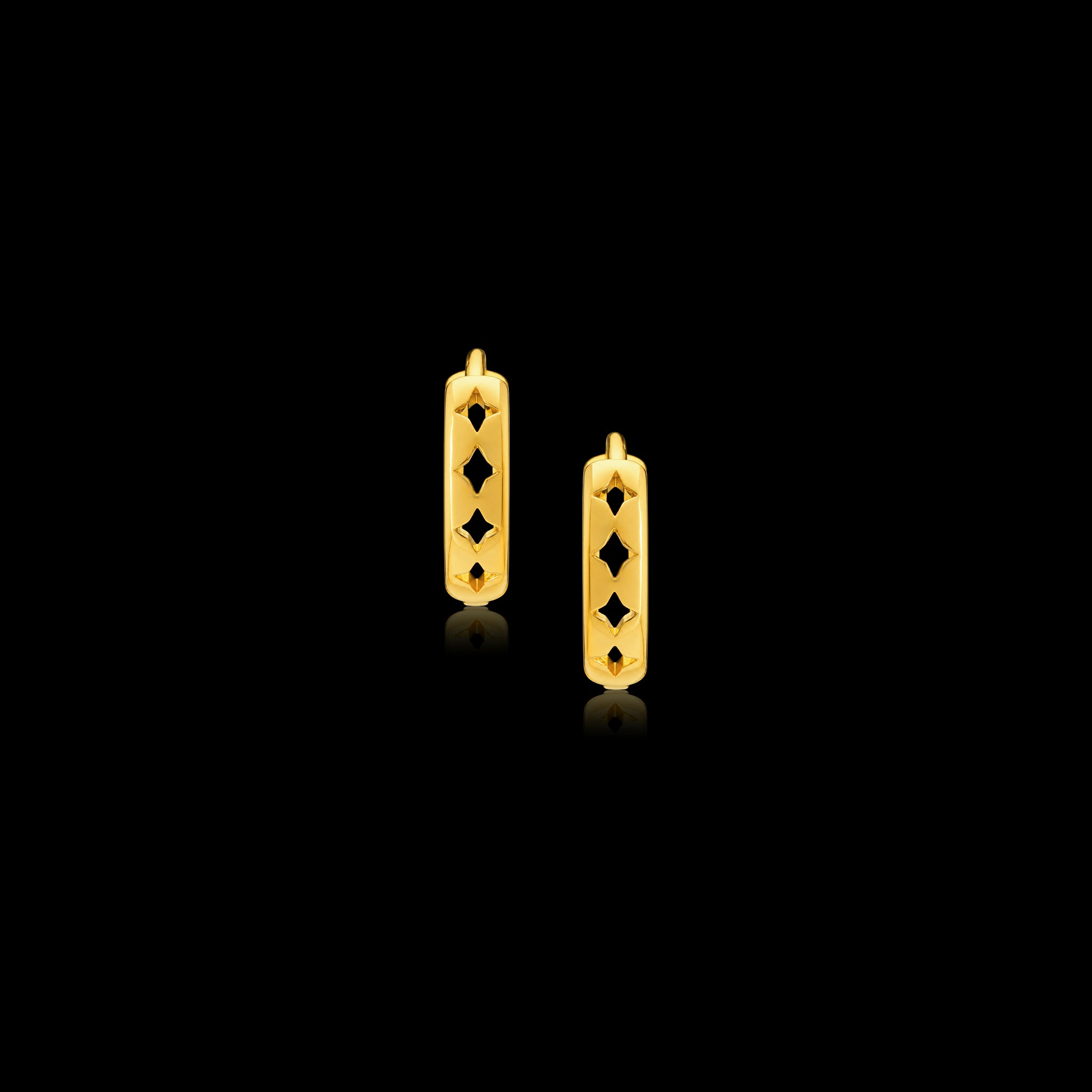 Golden Hoop Earring PGRST54-07