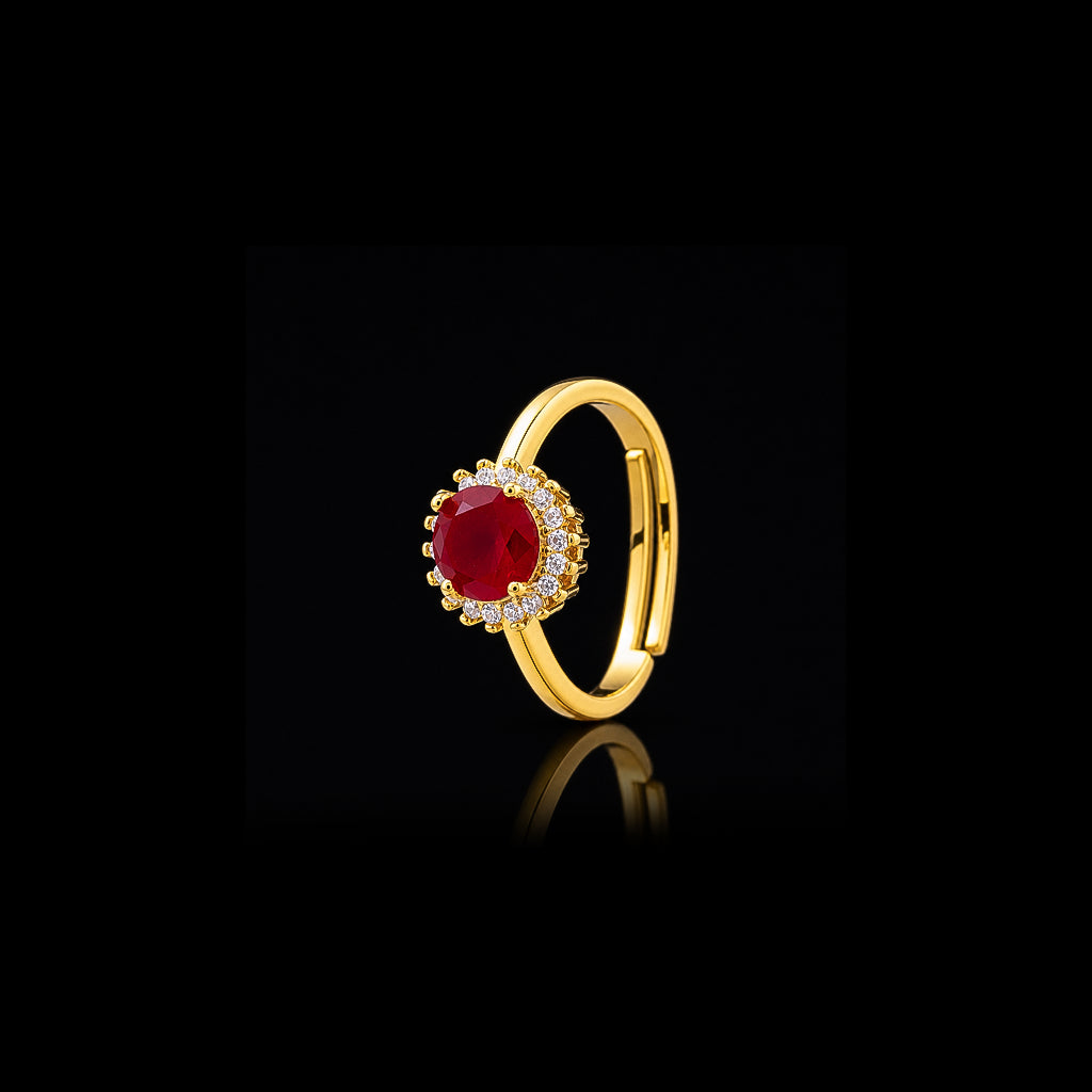 Adjustable Stone Ring PSR73WR-051