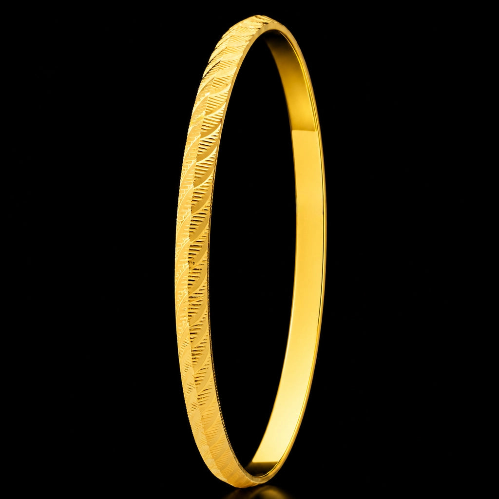 Golden Bangle PGB77-041