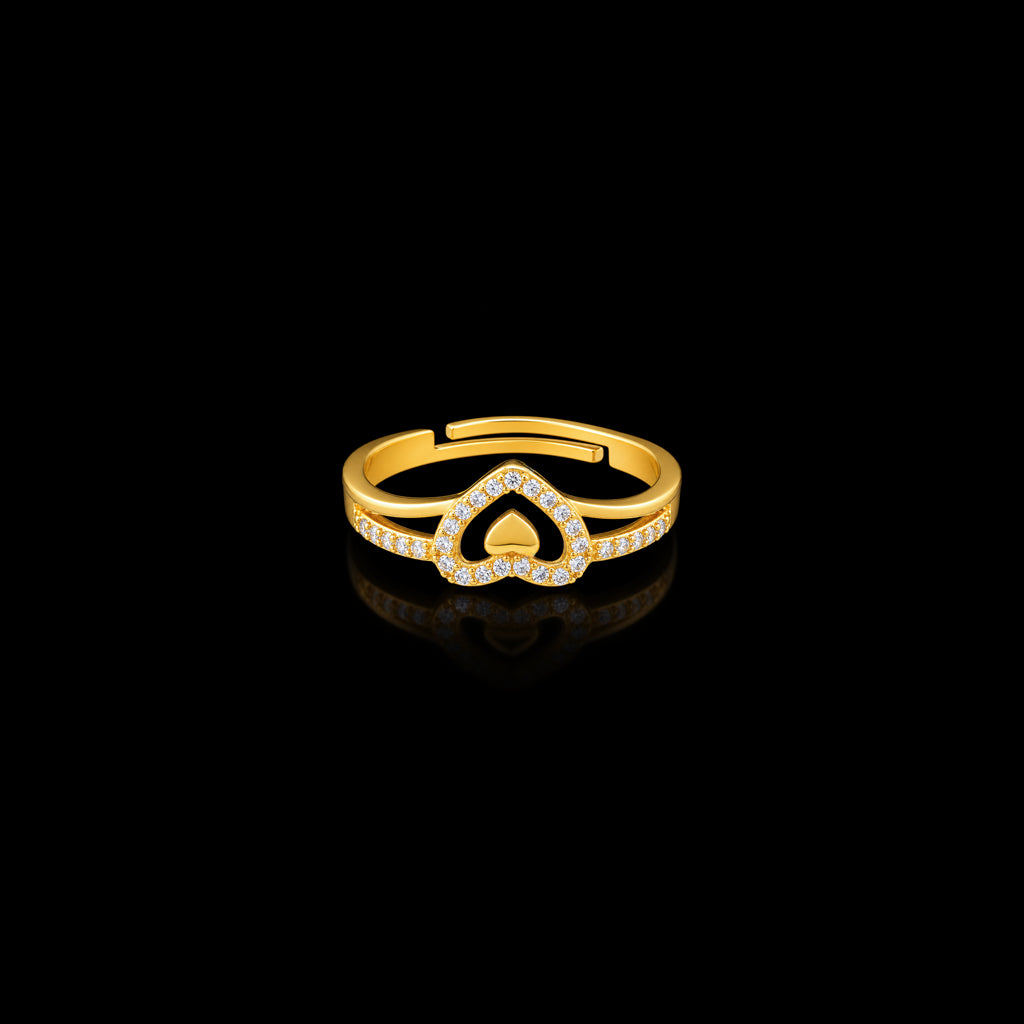 Adjustable Stone Ring PSR59W-041