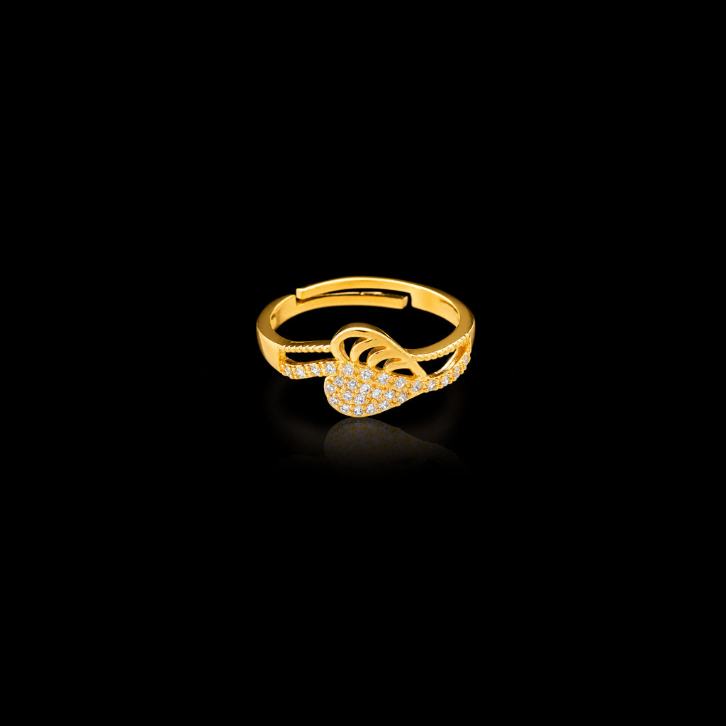 Adjustable Stone Ring PSR63W-041