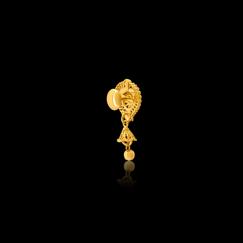 Golden Hanging Stud PGHST56-021