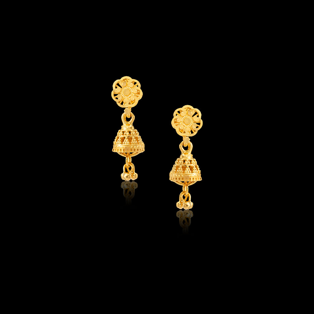 Golden Jimikka Earring PGJST118-041