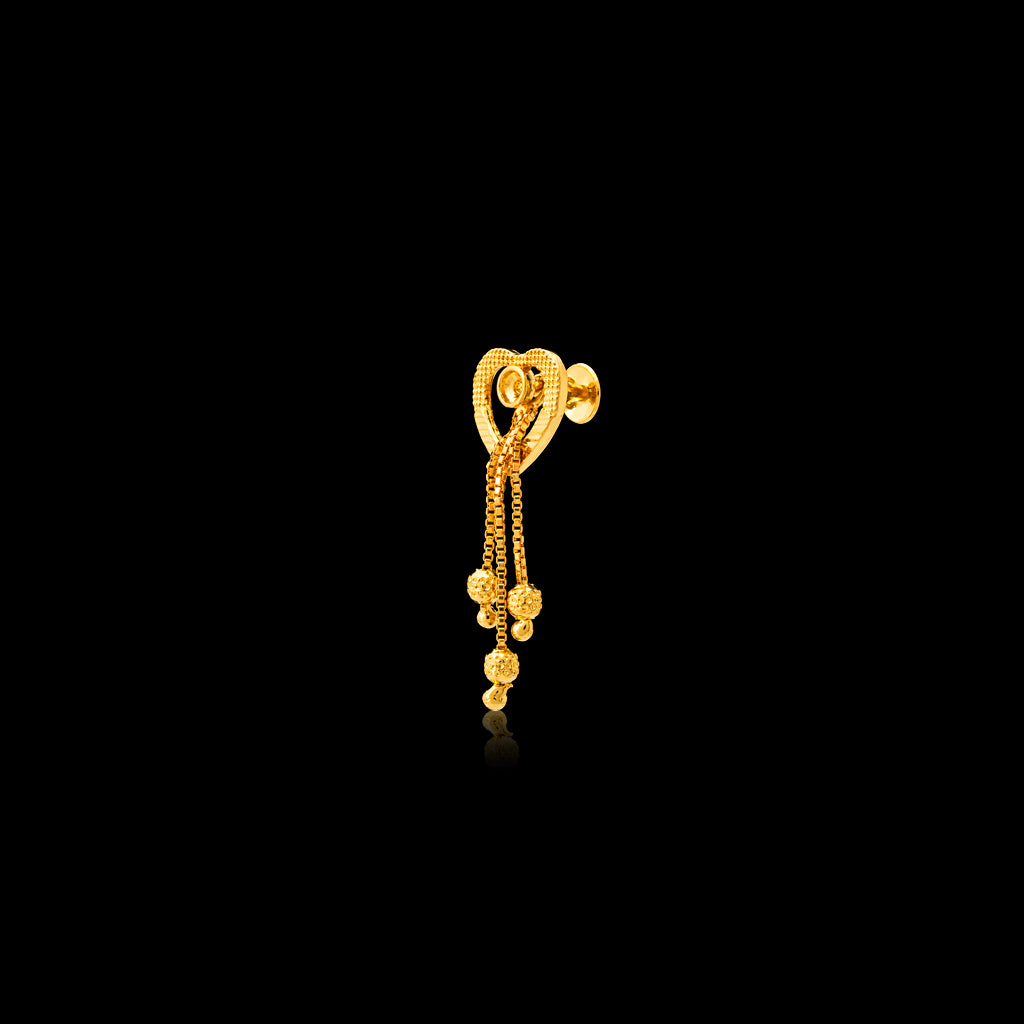 Stone Hanging Stud PSHST23W-011