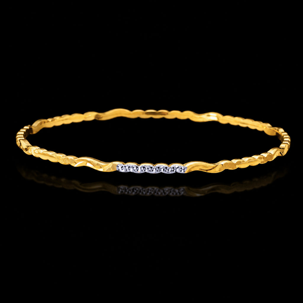 Rhodium bangle PRGB26-011