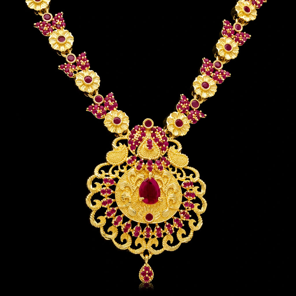 Stone Necklace PSNS31R-035