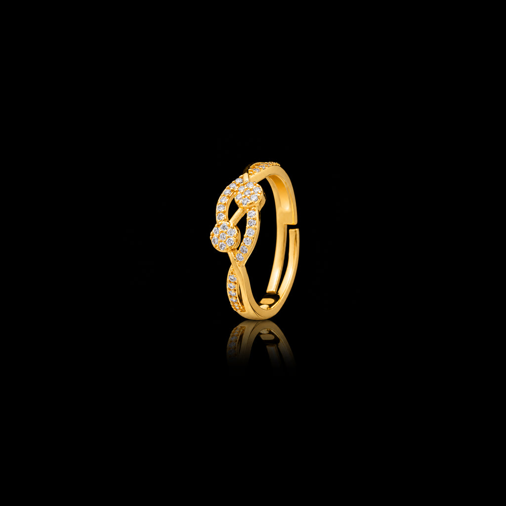 Adjustable Stone Ring PSR71W-041