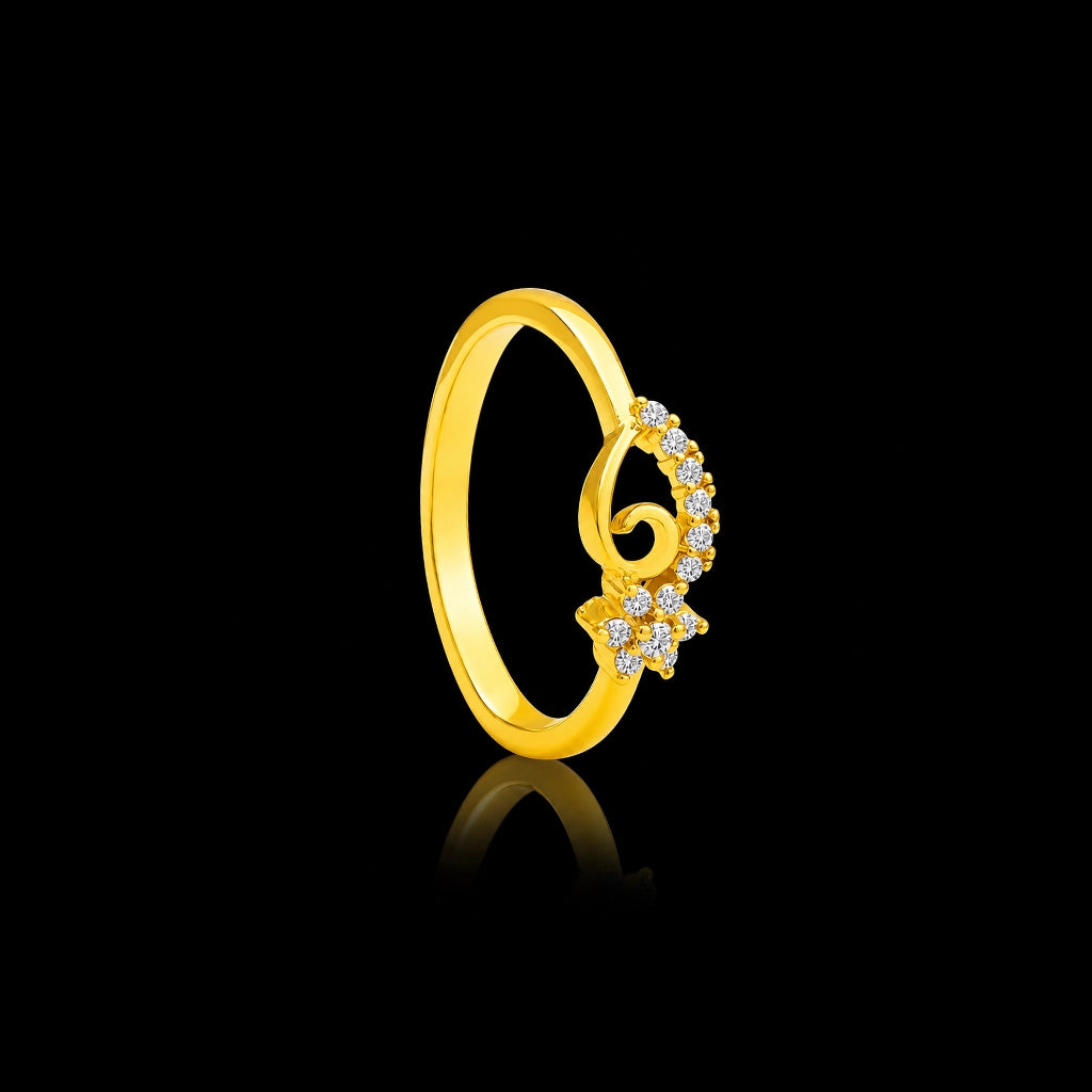 GOLDEN STONE RING PSR21W-041
