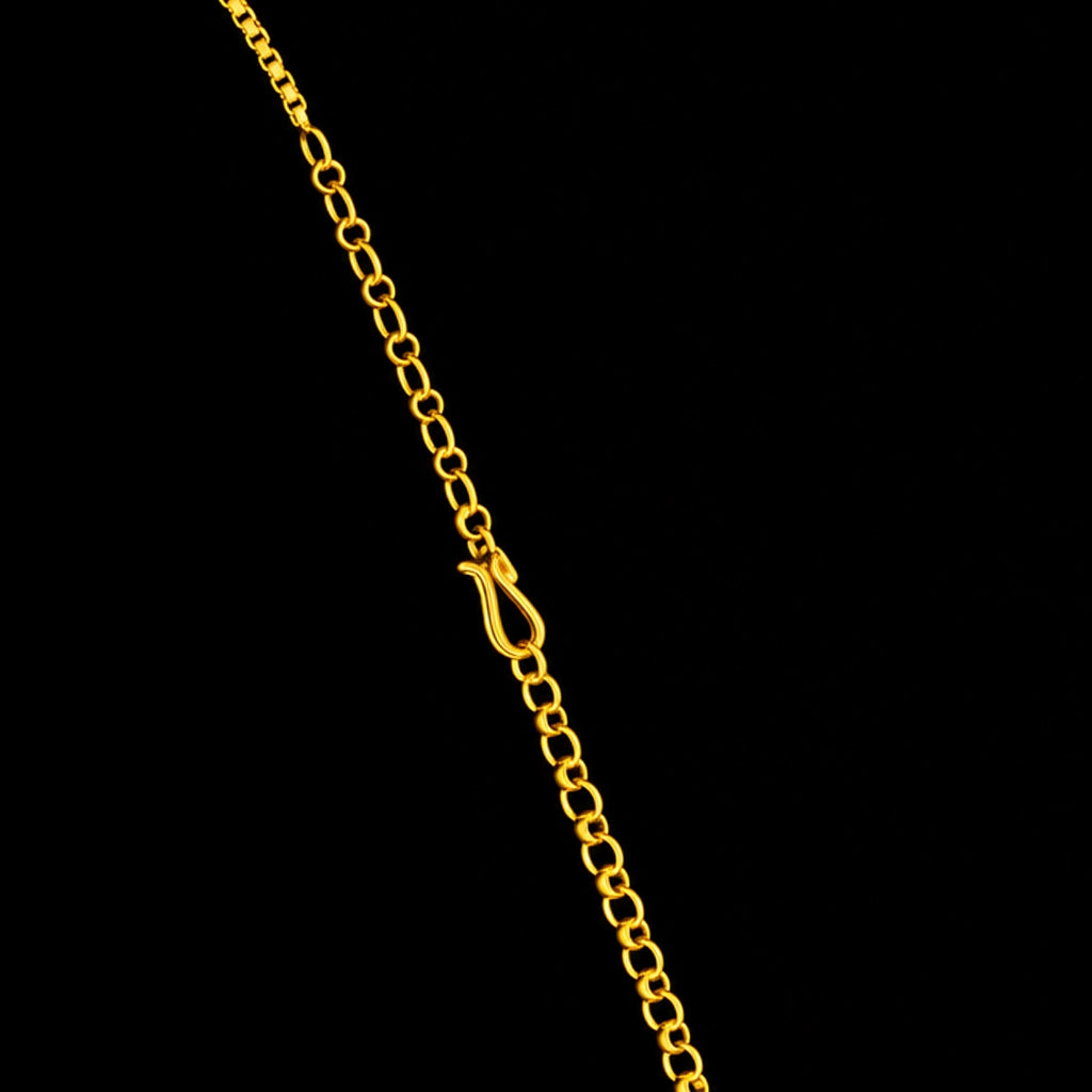 Filigree Leaf Fringe Pendant Necklace Set Short Gold Layered