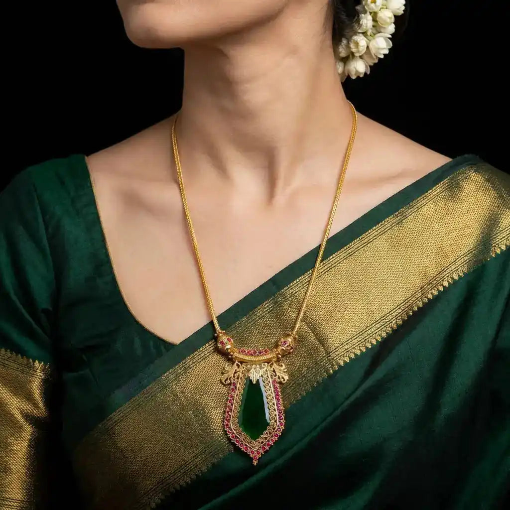 palakka Nagapadam Necklace PSPKNNG16-0311