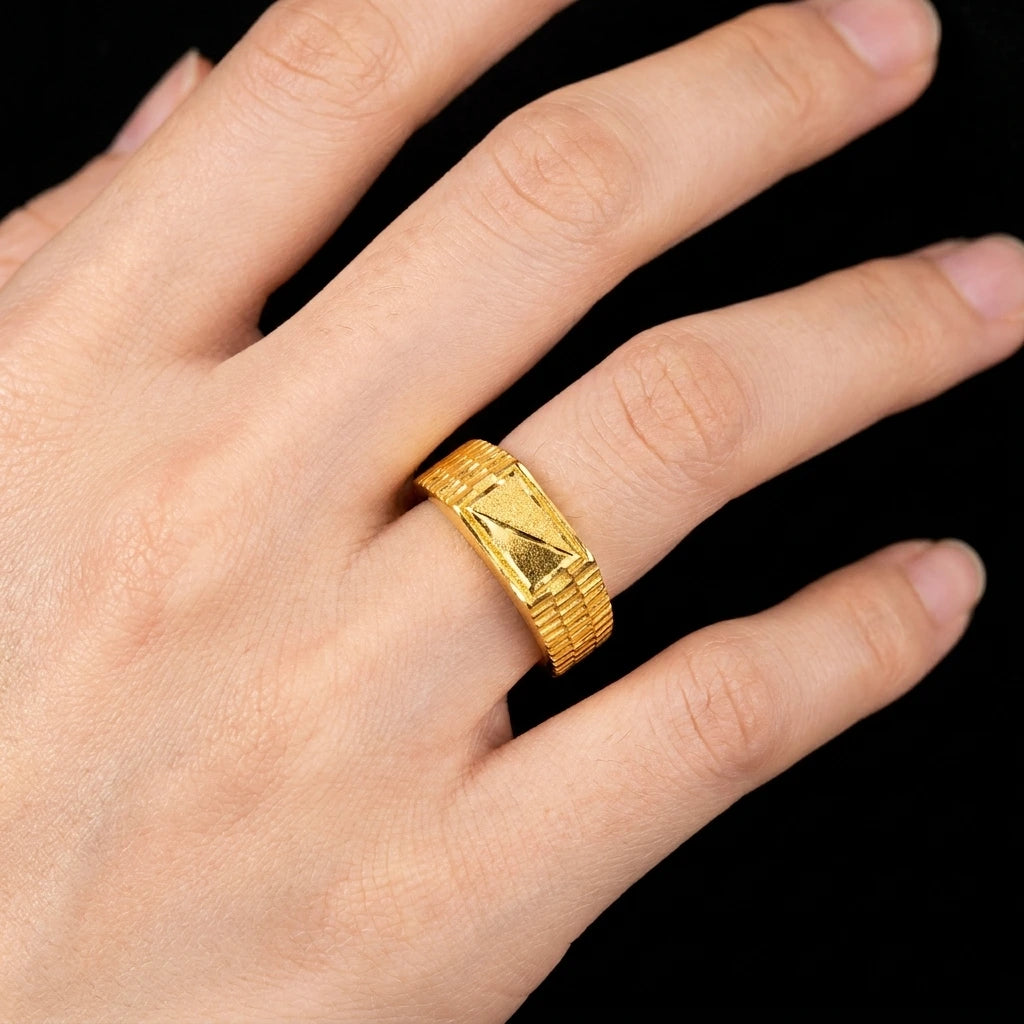 Gents Golden Ring PGGR1-081