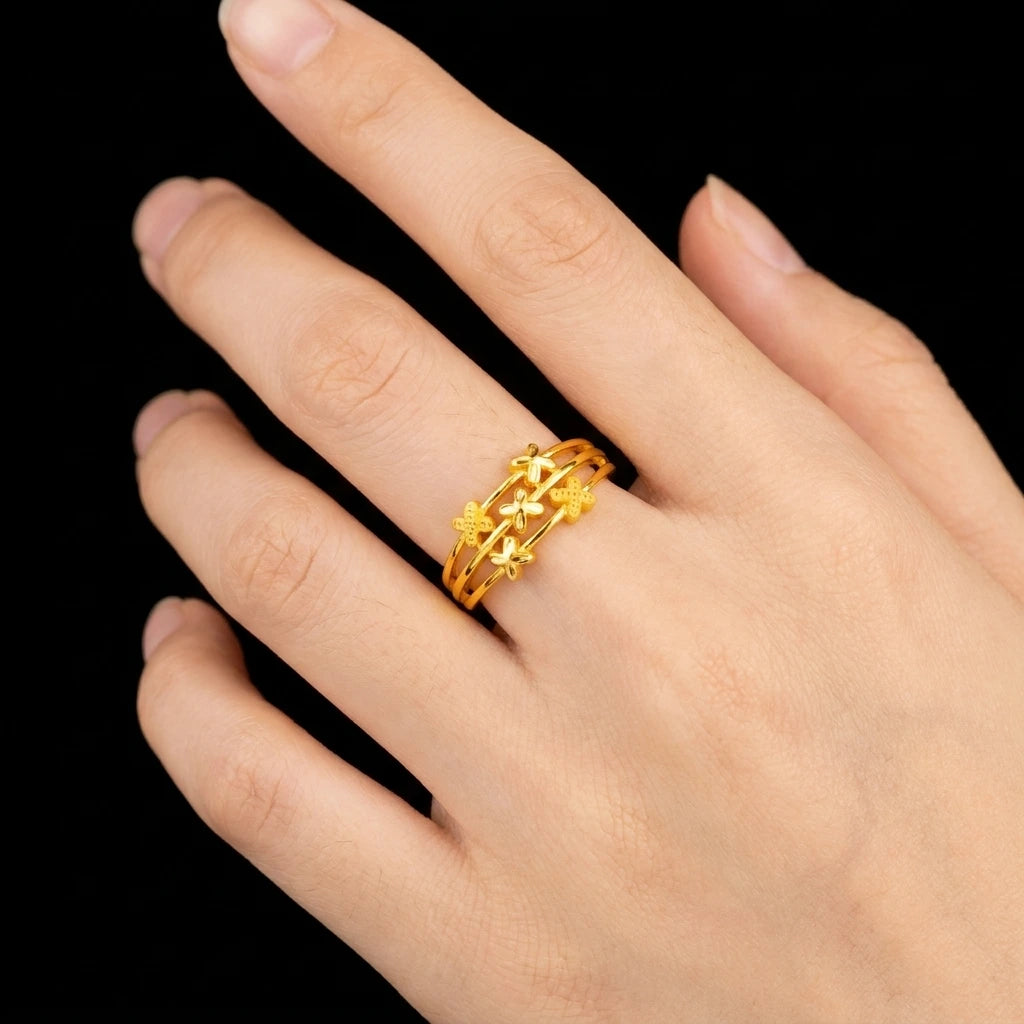 Sprouting Rosette Ring PGR45-021