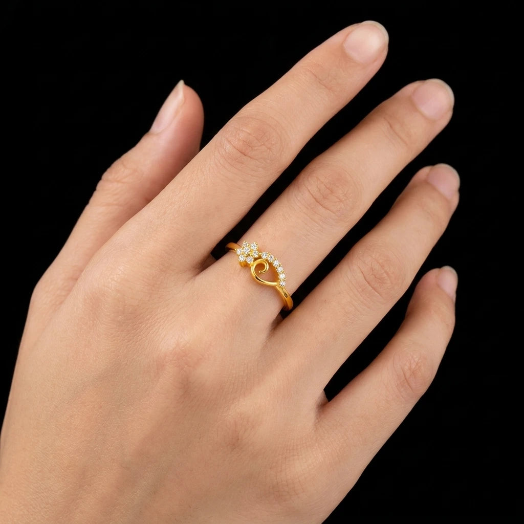 GOLDEN STONE RING PSR21W-041