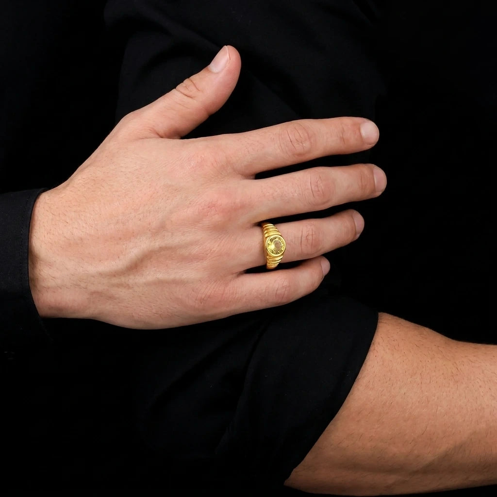 GOLDEN STONE RING PSR8Y-081