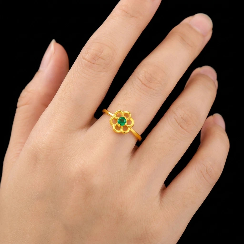 GOLDEN STONE RING PSR231G-021