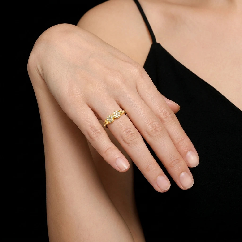 GOLDEN STONE RING PSR29W-051