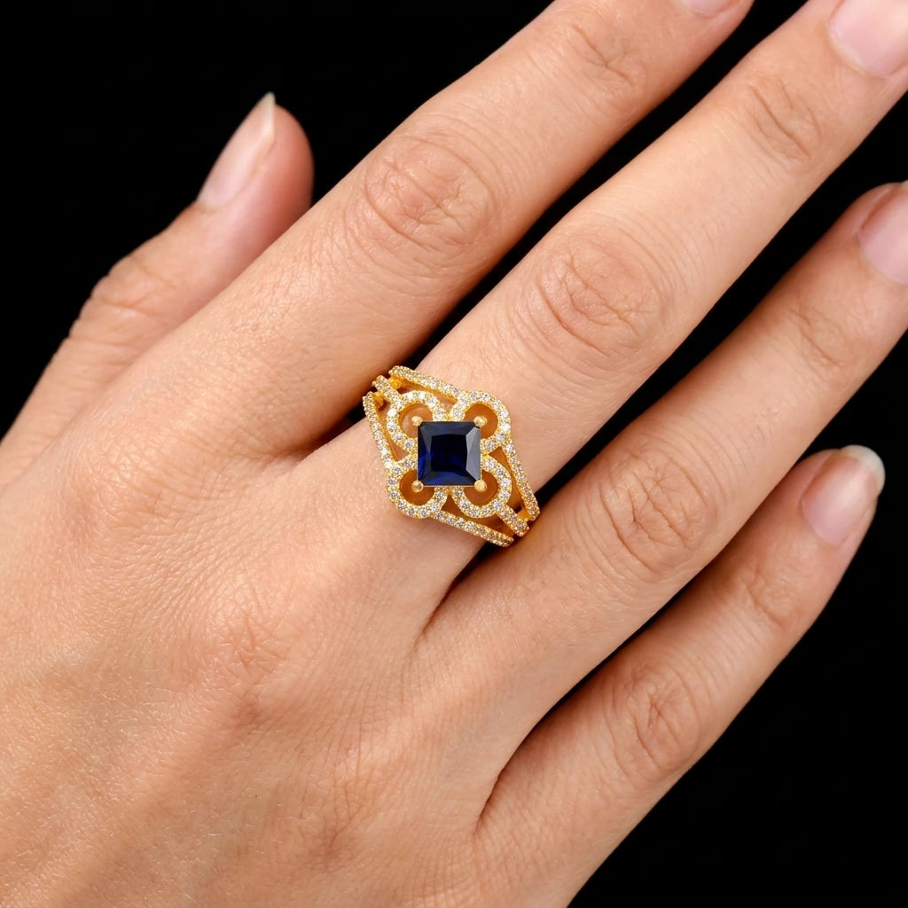 PREMIUM STONE RING PMSR2WBL-003