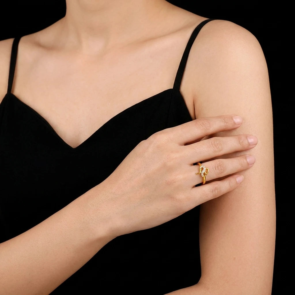 GOLDEN STONE RING PSR20W-041