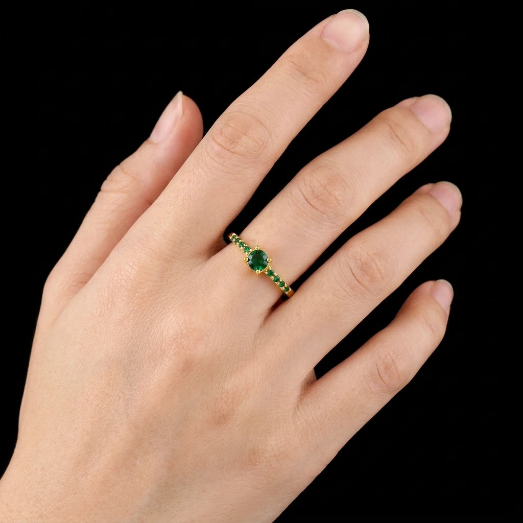 GOLDEN STONE RING PSR35G-041