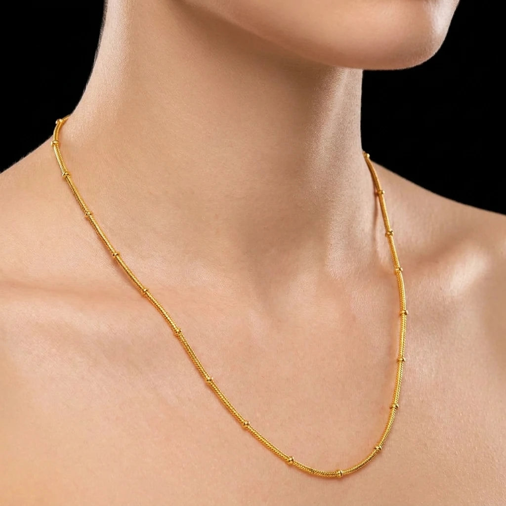 Gold millennium Chain PCM31-052